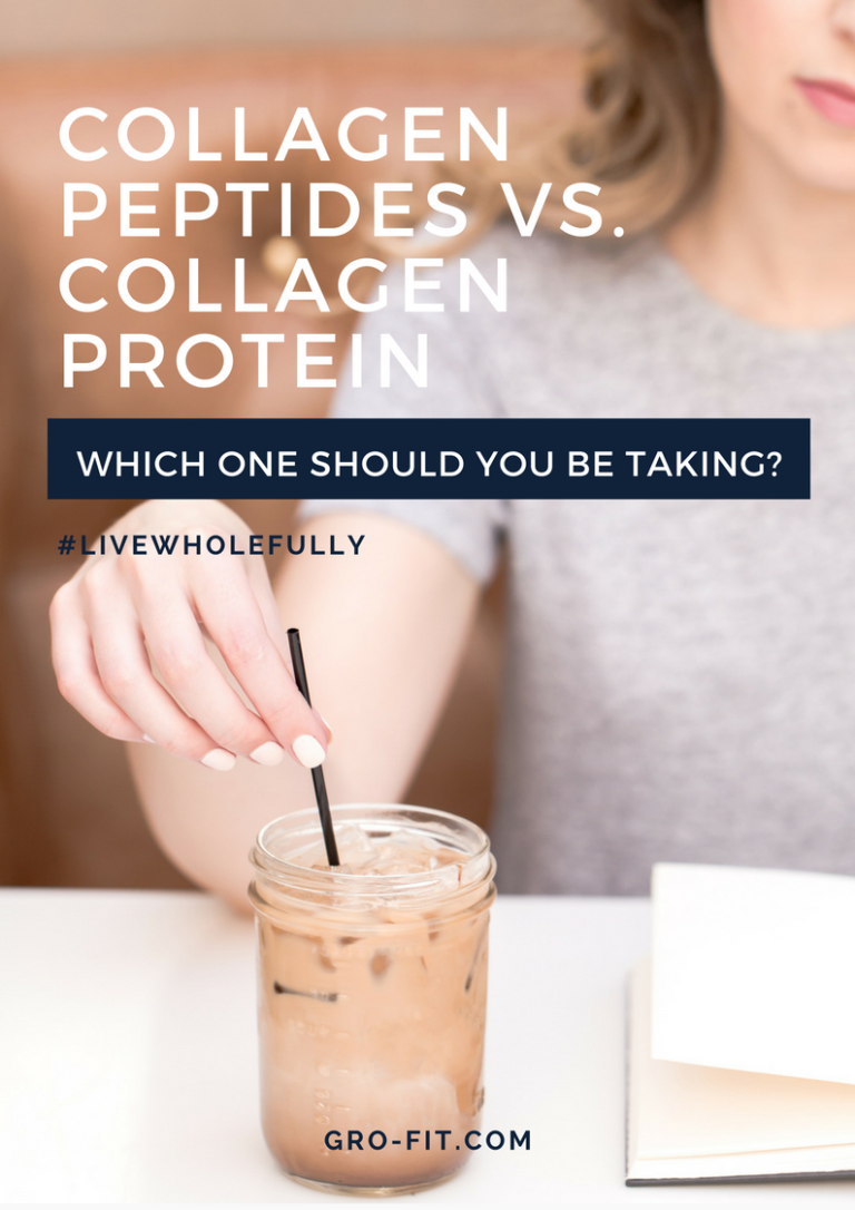 Collagen Peptides Vs. Collagen Protein Which One Should You Be Taking? GroFit Quick Home