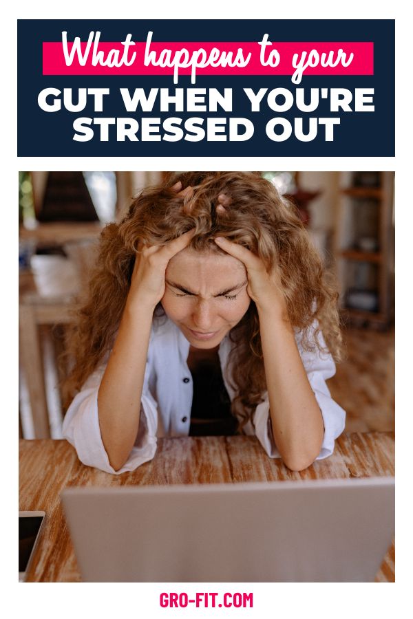 what happens to your gut when stressed out